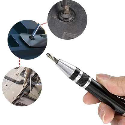 8-in-1 Multi-Tool Screwdriver Pen - Interchangeable Tips for Versatile Tasks, Effortless Repairs and Disassembly with Ease, Durable and Lightweight Aluminum Alloy Construction in a Sleek Pen Design